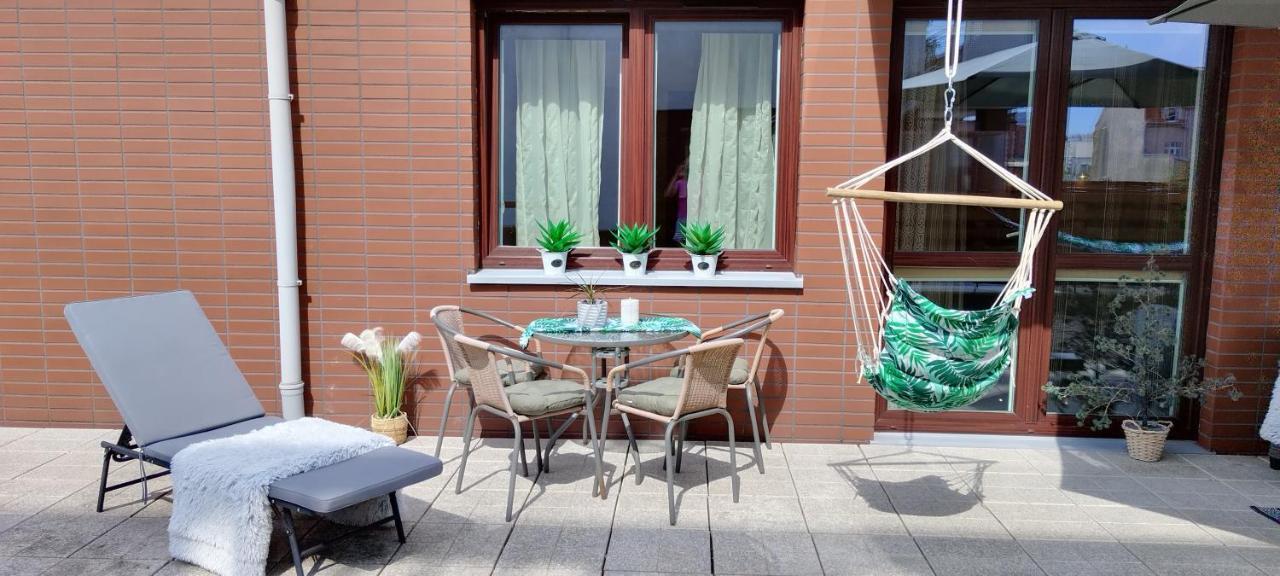 Apartament Amber Z Duzym Tarasem Kołobrzeg Exterior foto