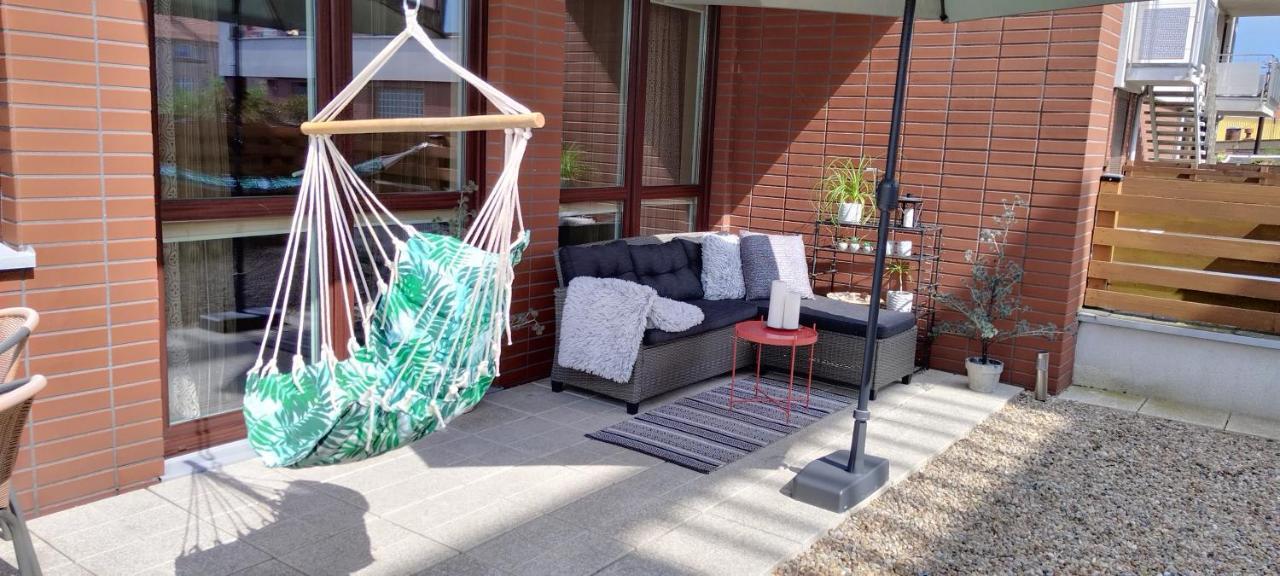 Apartament Amber Z Duzym Tarasem Kołobrzeg Exterior foto